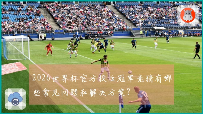 2026世界杯官方投注冠军竞猜有哪些常见问题和解决方案?